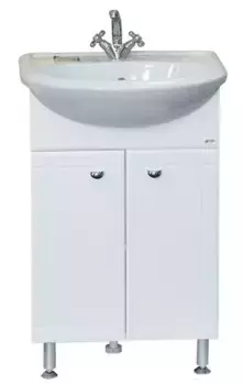 Тумба с раковиной «Misty» Уют 45 (Уют 45) белая