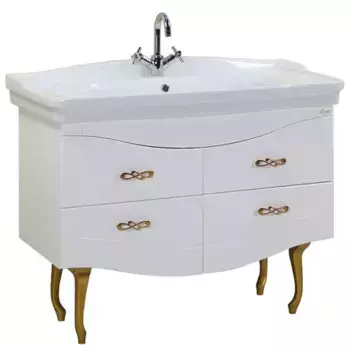 Тумба с раковиной «Onika» Адель 105.16 (Модерн 105) белая