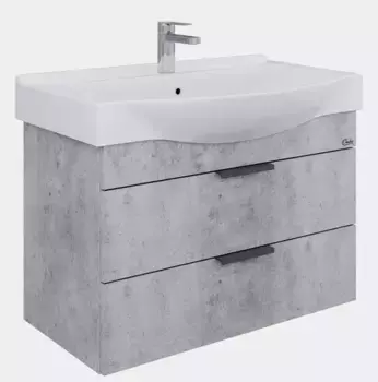 Тумба с раковиной «Onika» Девис 80.13 (Беверли 80) подвесная бетон чикаго