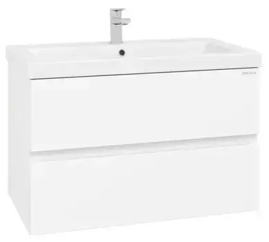 Тумба с раковиной «Onika» Эвада 80 (Como 80) подвесная белая