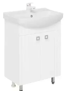 Тумба с раковиной «Onika» Лига 60.11 (Грация 60) белая