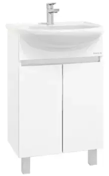 Тумба с раковиной «Onika» Милтон 55 (Уют 55) белая