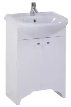 Тумба с раковиной «Onika» Омега 50.10 (Акватон 50) белая