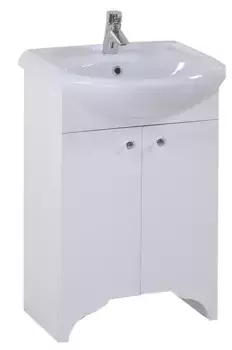 Тумба с раковиной «Onika» Омега 55.10 (Арго 55) белая