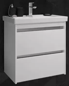 Тумба с раковиной «Opadiris» Фреш 60-2 (Frame 60) подвесная белая