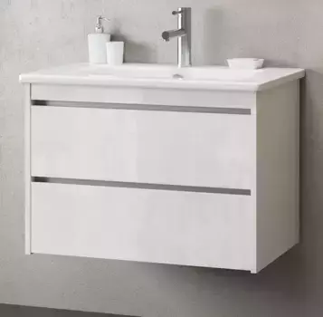 Тумба с раковиной «Opadiris» Фреш 80 (Frame 80) подвесная белая