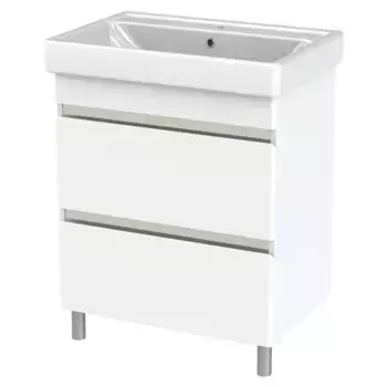 Тумба с раковиной «Orange» Lyon 70 (Фостер 70) белый глянец