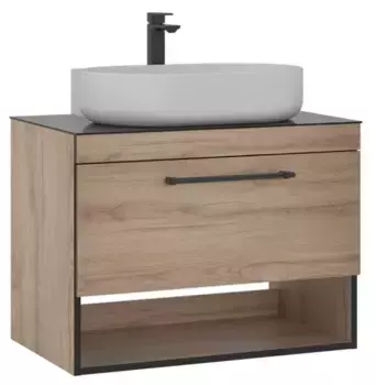 Тумба с раковиной «Orka» Knidos 90 (Bequem 61/40) подвесная Legnano