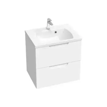 Тумба с раковиной «Ravak» SD Classic II 60 (Classic II XJX01160003 60/45) подвесная белая/белая