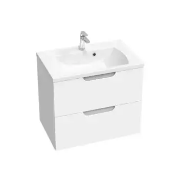 Тумба с раковиной «Ravak» SD Classic II 70 (Classic II XJX01170000 70/45) подвесная белая/серая