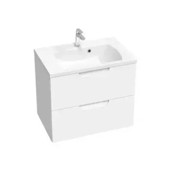 Тумба с раковиной «Ravak» SD Classic II 70 (Classic II XJX01170000 70/45) подвесная белая/белая