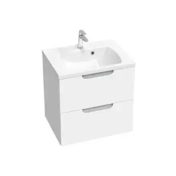 Тумба с раковиной «Ravak» SD Classic II 60 (Classic II XJX01160003 60/45) подвесная белая/серая