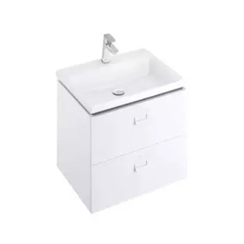 Тумба с раковиной «Ravak» SD Comfort 60 (Comfort XJX01260001 60/46) подвесная белая/серая