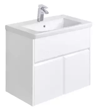 Тумба с раковиной «Roca» Up 70 (The Gap Unik 70) подвесная белая