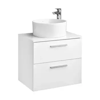 Тумба с раковиной «Roca» Victoria 60 (Mila 40) подвесная белый глянец