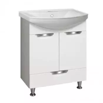 Тумба с раковиной «Runo» Барселона 65 (Стиль 65) белая