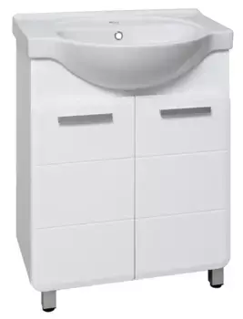 Тумба с раковиной «Runo» Эрика 70 (Erica 70) белая