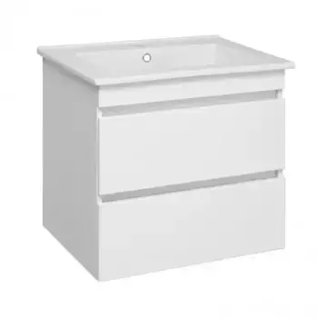 Тумба с раковиной «Runo» Манхэттен 65 (Оскар 65) подвесная белая