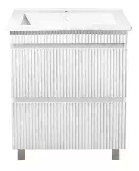 Тумба с раковиной «Runo» Модена 75 (Оскар 75) белая