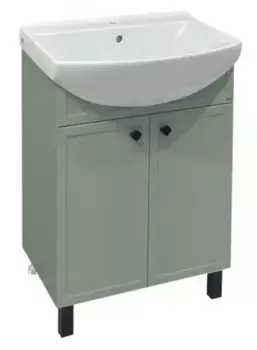 Тумба с раковиной «Runo» Римини 65 (Best 65) мята