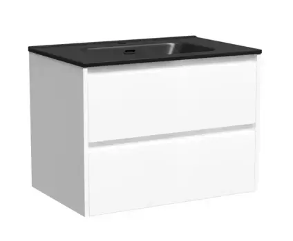 Тумба с раковиной «Sancos» Libra 70 (Element 71/46 MB) подвесная белый глянец