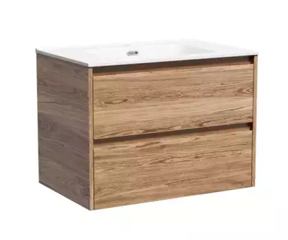 Тумба с раковиной «Sancos» Libra 70 (Element 71/46) подвесная дуб чарльстон