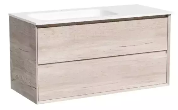 Тумба с раковиной «Sancos» Marmi 2.0 100 (Element 101/46) подвесная дуб галифакс натуральный левая