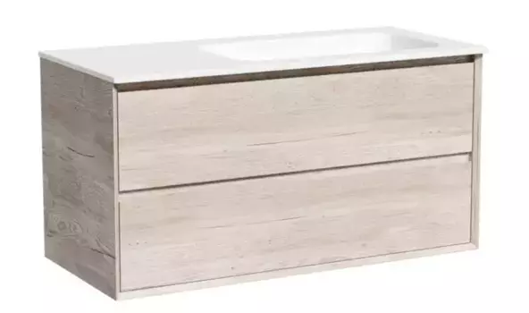 Тумба с раковиной «Sancos» Marmi 2.0 100 (Element 101/46) подвесная дуб галифакс натуральный правая