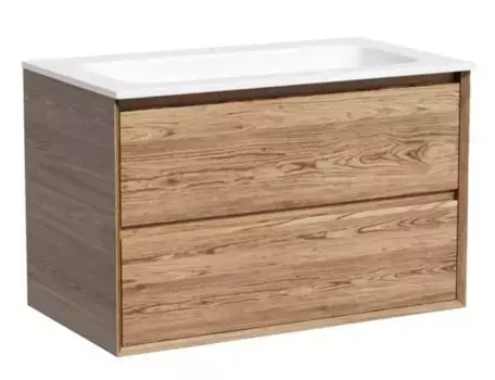 Тумба с раковиной «Sancos» Marmi 2.0 80 (Element 81/46) подвесная дуб чарльстон