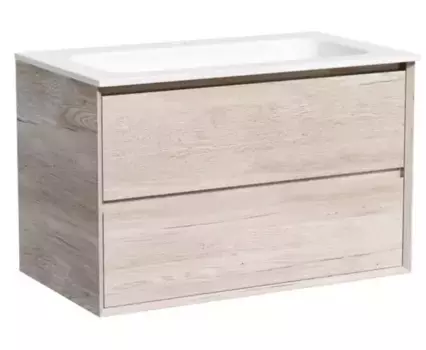 Тумба с раковиной «Sancos» Marmi 2.0 80 (Element 81/46) подвесная дуб галифакс натуральный