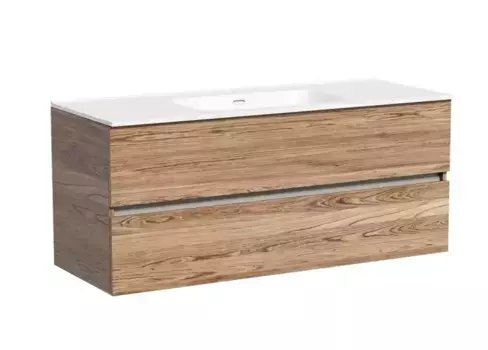 Тумба с раковиной «Sancos» Urban 120 (Element 121/46,5) подвесная дуб чарльстон