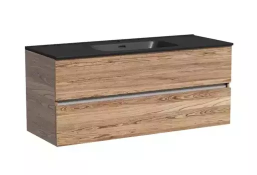 Тумба с раковиной «Sancos» Urban 120 (Element 121/46) подвесная дуб чарльстон