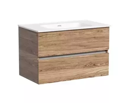 Тумба с раковиной «Sancos» Urban 80 (Element 81/46,5) подвесная дуб чарльстон
