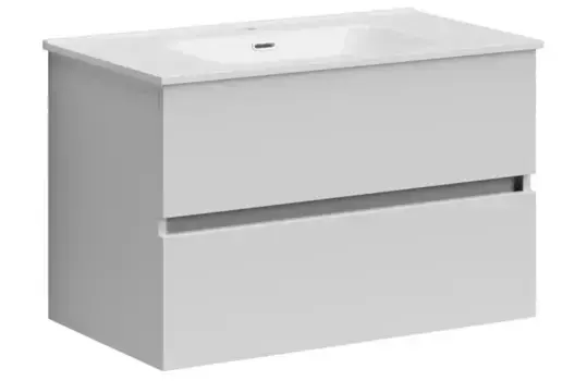 Тумба с раковиной «Sancos» Urban 80 (Element 81/46) подвесная белая