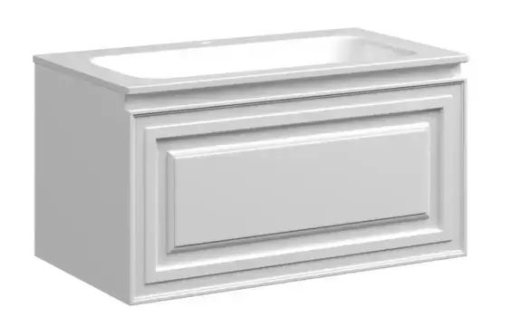 Тумба с раковиной «Sancos» Very 79 (Element 81/46) подвесная Bianco