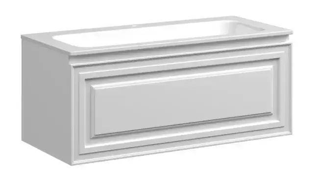 Тумба с раковиной «Sancos» Very 99,5 (Element 101/46) подвесная Bianco