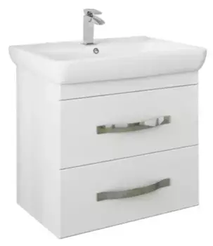 Тумба с раковиной «Sanflor» Одри 60 (Тигода 60) подвесная белая