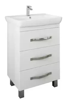 Тумба с раковиной «Sanflor» Одри 60 (Тигода 60) белая