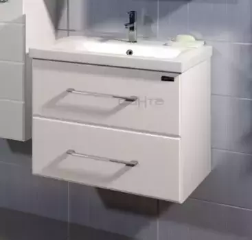 Тумба с раковиной «СанТа» Омега 60 (Фостер 60) подвесная белая