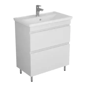 Тумба с раковиной «Uncoria» Арно 70 (Фостер 70) белый глянец