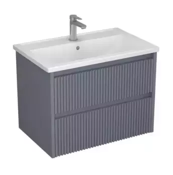 Тумба с раковиной «Veneciana» Alterno 70 (Mario 70) подвесная серый матовый