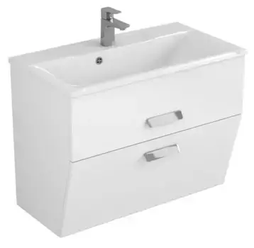 Тумба с раковиной «Veneciana» Fabia 80 (Elen 80) подвесная белая