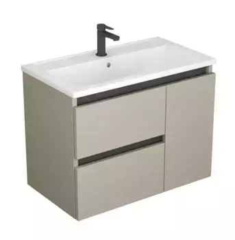 Тумба с раковиной «Veneciana» Parino 80 (Mario 80) подвесная бежевый матовый правая