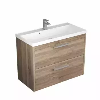 Тумба с раковиной «Veneciana» Sonata 80 (Alba 80) подвесная дуб сонома