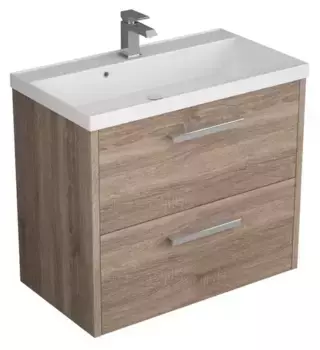 Тумба с раковиной «Veneciana» Sonata 80 (Classic 80) подвесная дуб сонома