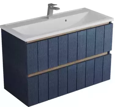 Тумба с раковиной «Veneciana» Tellaro 100 (Mario 100) подвесная индиго