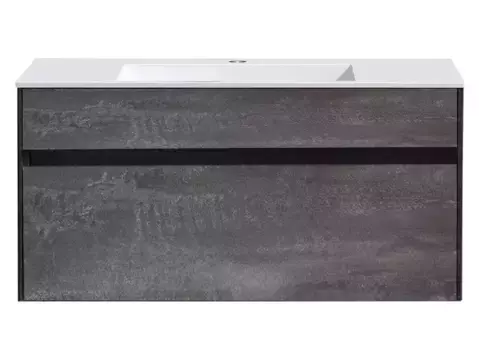 Тумба с раковиной «Vincea» Chiara 100 с 1 ящиком (100/48 белая) подвесная G.Stone