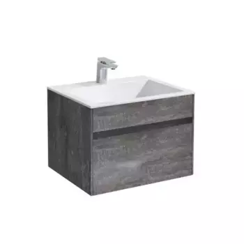 Тумба с раковиной «Vincea» Chiara 60 с 1 ящиком (VCB-13600W белая) подвесная G.Stone