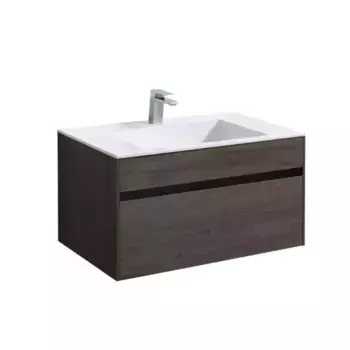 Тумба с раковиной «Vincea» Chiara 80 с 1 ящиком (VCB-13800W белая) подвесная R.Oak