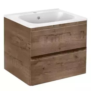 Тумба с раковиной «Vincea» Vico 60 (VCB-2VP600W) подвесная дуб винтаж